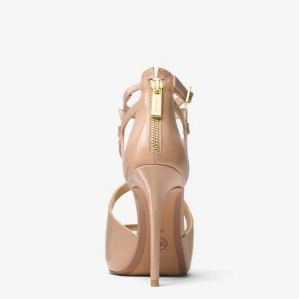 Michael Kors Catia Beige Heels✨Brand New! - Picture 6 of 6